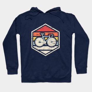 Retro Badge Road Bicycle Hoodie